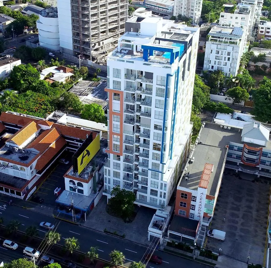 S1404 Vista Espectacular Downtown Santo Domingoアパートメント